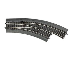 ROCO 42557 - Aiguillage courbe droite BWr2/3 Rocoline ballast souple - HO