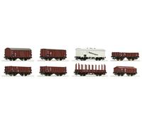 Roco 44003 Coffret de wagons marchandises DRG 8 pcs.