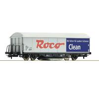 ROCO 46400 Échelle Ho Tank Marchandises A 2 Axes Avec Gomme pour Nettoyage Rails