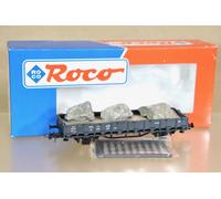 Roco 47619 Cfl Gris Rungen Camion 15004 Avec Rock Charge Mint Emballé Ob