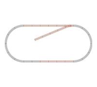 Roco 61101 H0 GeoLINE Kit de Sortie (avec lit)