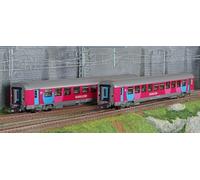 Roco 6200024 Set de 2 voitures voyageurs Voitures Corail, SNCF, Ouigo
