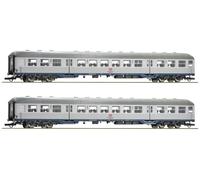 Roco 6200035 Lot de 2 H0 : voiture de transport local de la DB AG 2ème classe Bn 719, 2ème classe Bnr 725