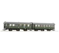 Roco 6200038 Lot de 2 H0 1 : chariot d'amélioration de la DB (1ère/2ème Classe AB3yg, 2ème classe B3yge