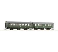 Roco 6200039 Lot de 2 H0 : chariot damélioration de la DB 2ème classe B3yge, 2ème classe BD3yg