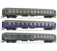 Roco 6200051 Lot de 3 H0 1 : D 377 « Hispania Express » de la DB 2ème classe Büm 234, 1ère classe Aü