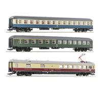 Roco 6200052 Lot de 3 H0 2 : D 377 « Hispania Express » de la DB 2ème classe