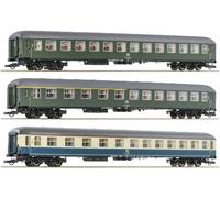 Roco 6200053 Lot de 3 H0 : D 377 « Hispania Express » de la DB 2ème m 234, 1./2. Büm 225