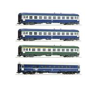ROCO 6200080 | Coffret 4x Voitures Voyageurs SNCF "Arlberg-Express" Ép. IV - HO