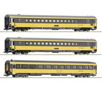 Roco 6200082 SET de 3 voitures de voyageurs H0 le Regiojet