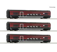 Roco 6220179 H0 3 pièces Set 2 : Railjet nouvelle génération (AC) Jeu de voitures 2 des Chemins de fer fédéraux autrichiens