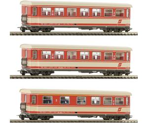 Roco 6240004 Lot de 3 voitures de voyageurs H0e ÖBB