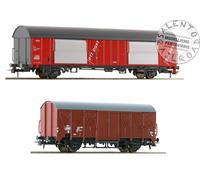 Roco 6600074 Échelle H0 1:87 Set De 2 Wagons Marchandises Postales