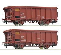 ROCO 6600082 Échelle Ho Set Due Pièces: Tank A Toit Roulant FS