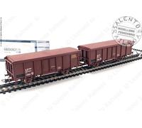 ROCO 6600082 H0 1:87 Set De Wagons Marchandises FS À Toit Coulissant Tms Ep.I