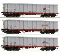 Roco 6600121 Lot de 3 wagons de marchandises ouverts H0 ÖBB