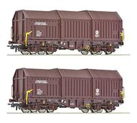 Roco 6600132 SET de 2 wagons-citernes télescopiques ÖBB H0