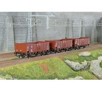 Roco 6600146 Set de 3 wagons tombereaux, type El-u (Omu), DR