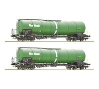 Roco 6600147 Lot de 2 wagons-citernes H0 OnRail