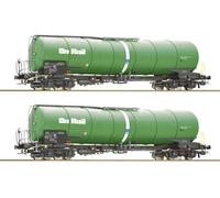 Roco 6600147 Lot de 2 wagons-citernes H0 OnRail