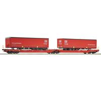 Roco 6600168 wagon articulé à double poche T3000e DB AG échelle H0