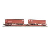 Roco 6600168 Wagon de marchandises CC Véhicule articulé à double poche, genre