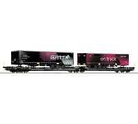 Roco 6600170 Wagon porte-conteneur CC