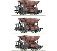 Roco 6600269 Wagon de marchandises CC Ensemble de voitures avec trois chariots Talbot de la Deutsche Bundesbahn