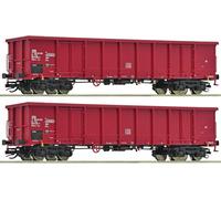Roco 6680015 TT Lot de 2 wagons de marchandises ouverts, CSD, Ep. IV