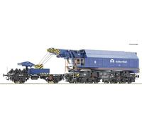 Roco 7310023 Grue rotative numérique H0 sur VolkerRail