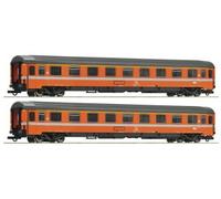 ROCO 74033 - FS Set de deux voitures Eurofima de 1 C « Monte Cenis », ep...