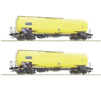 Roco 76025 SET de 2 wagons-citernes H0 de la GATX