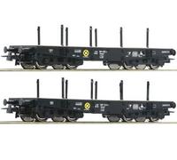 ROCO 76080 Jeu 2 Véhicules de Fort Tonnage EP IV DB À Demande Axes pour Märklin