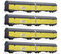 Roco 77049 SET de 4 voitures de transport de l'ARS Altmann