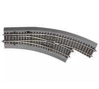 ROCO Aiguillage courbe droite BWr2/3 Rocoline ballast souple - HO 1/87 - ROCO 42