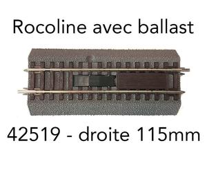 ROCO Découpleur électrique (G½) Rocoline ballast souple - HO 1/87 - ROCO 42519