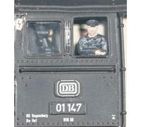 Figurines d'ingénieur et chauffeur ROCO 40001 H0
