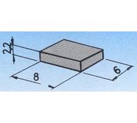 Roco H0 42256 Lot de 6 aimants
