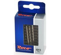 Roco H0 42413-S Voie droite G1/4, longueur 57,5 mm (12 pièces) - NEUF +...
