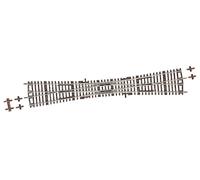 Roco H0 42496 - Aiguillage de Double Croisement DKW10, Longueur 345 MM, 10° Neuf