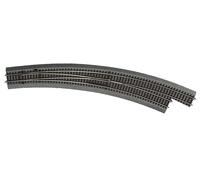 Roco H0 42569 Aiguillage coudé droit BWr 9/10 avec lit, (R9) / 30 ̊ - NEUF + ...
