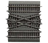 Roco Pièce centrale pour jonction de voie double Rocoline 42598 – H0 115 mm (avec ballast) – 1 pc