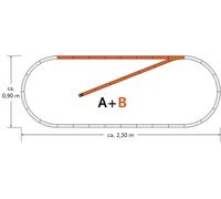 Coffret de complément H0 Roco 61101 1 set