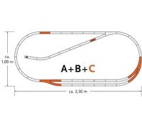 Coffret de complément H0 Roco 61102 1 set