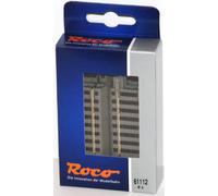 Roco Rail droit H0 61112 — Longueur 76,5 mm — 6 pièces