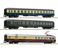 Roco H0 6200052 - Set 3 Pièces 2 : D 377 „Hispania-Express“, DB, Ep. IV Neuf