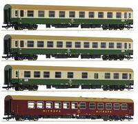 Roco H0 74189 Lot de wagons voyageurs D 375 « Vindobona » de la DR - NEUF +...