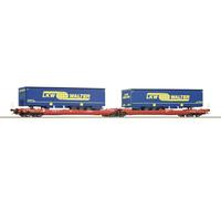 Roco H0 77385 wagon articulé à double poche T3000e "camion Walter" de la DB...
