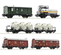 Roco Set de 6 trains de marchandises DR - 76030