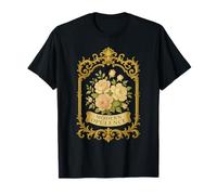 Rococo Cadre décoratif Moderne Motif Floral Pastel T-Shirt